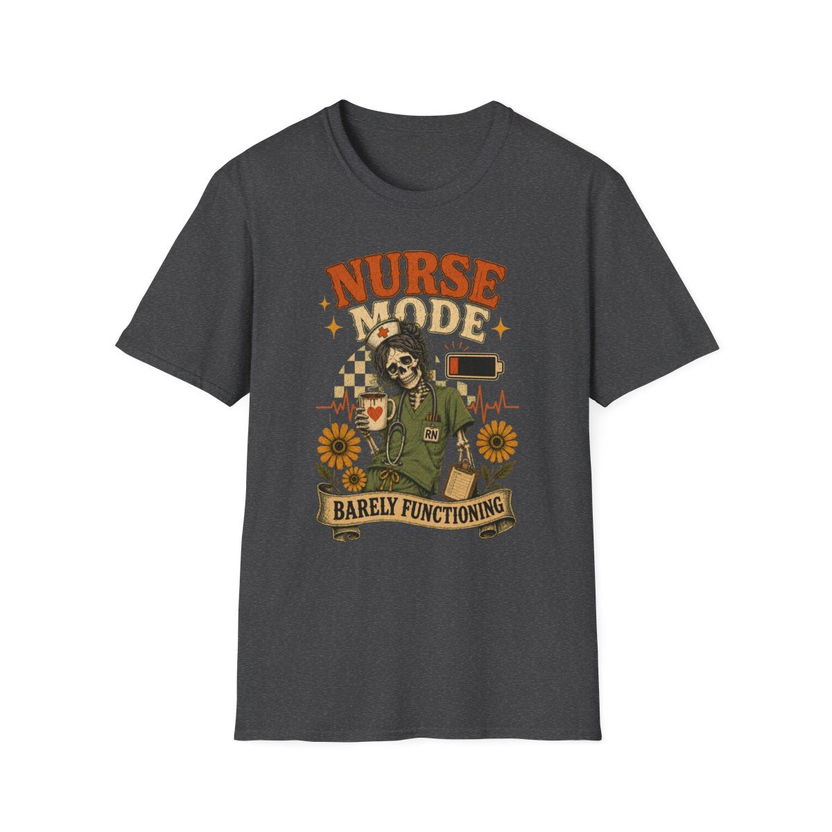 Dark Heather Front Shirt