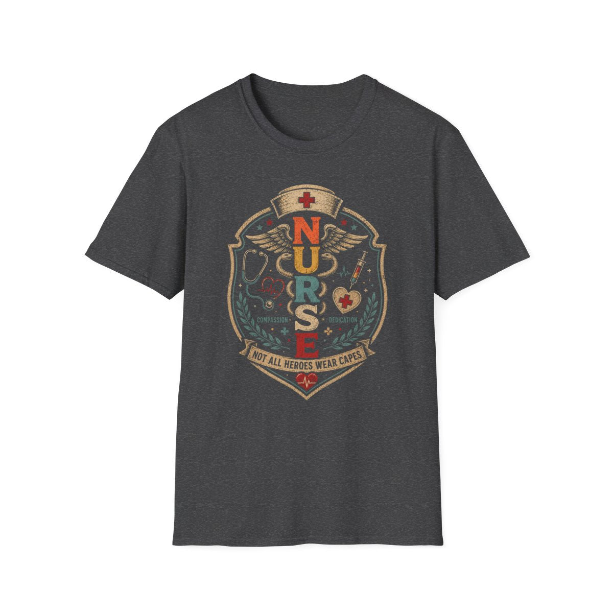 Dark Heather Front Shirt