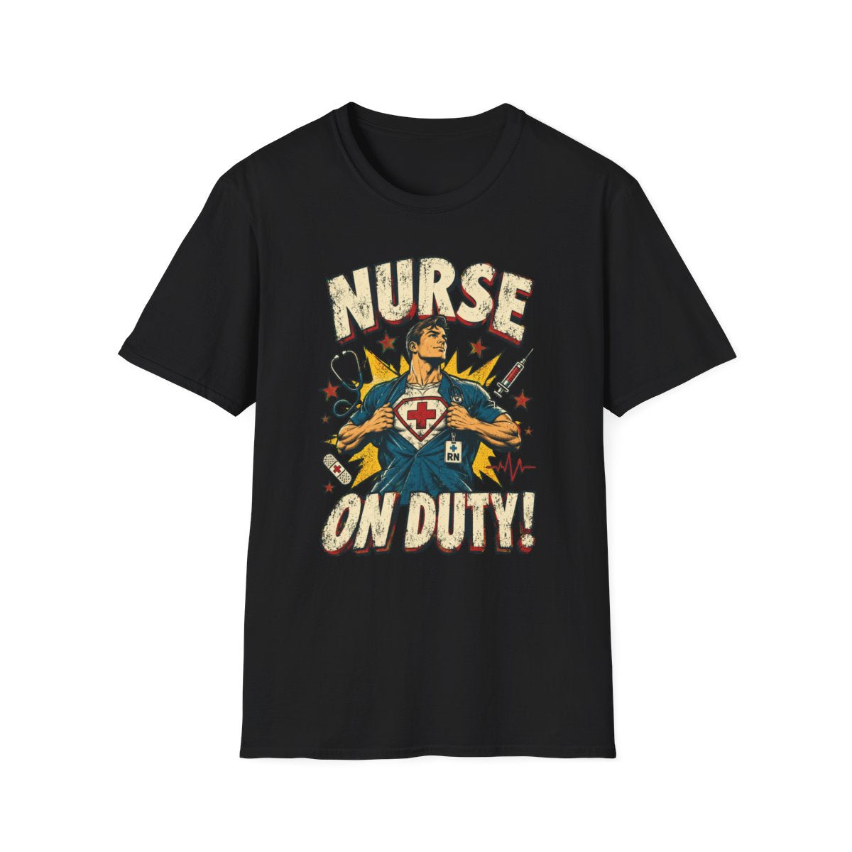 Black Front Shirt