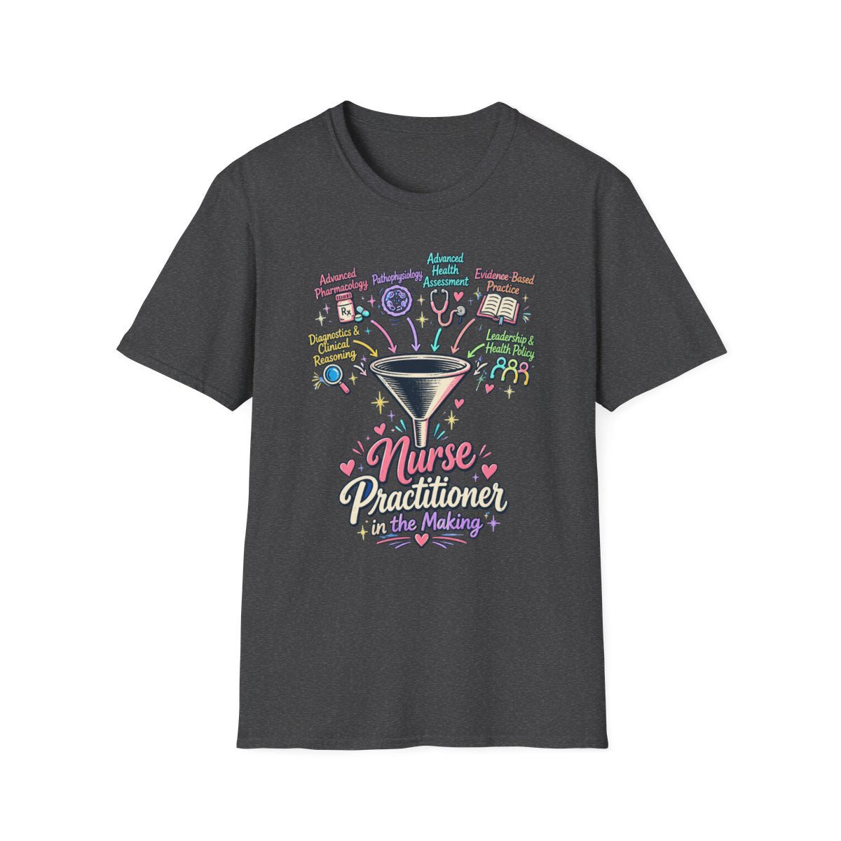 Dark Heather Front Shirt