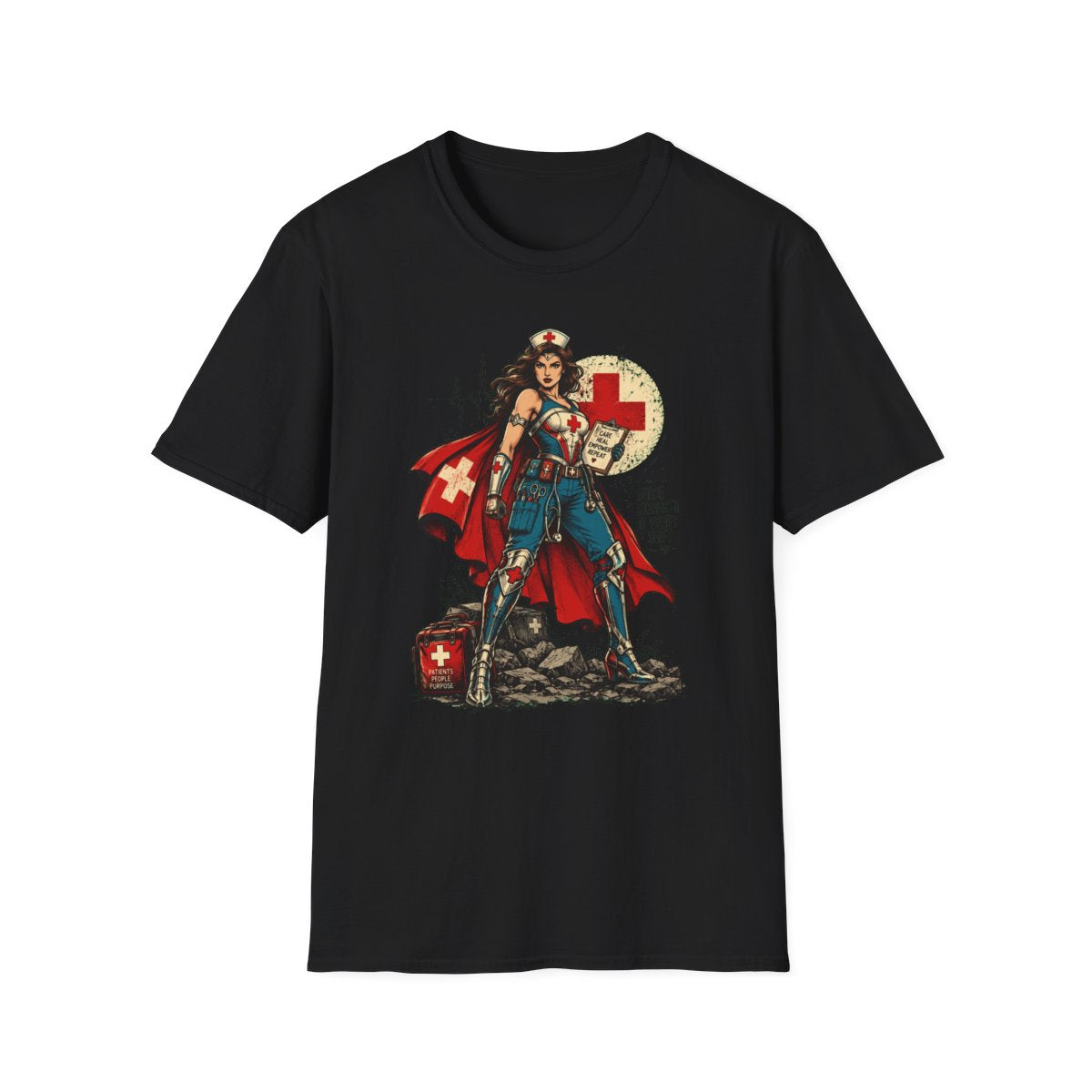 Black Front Shirt
