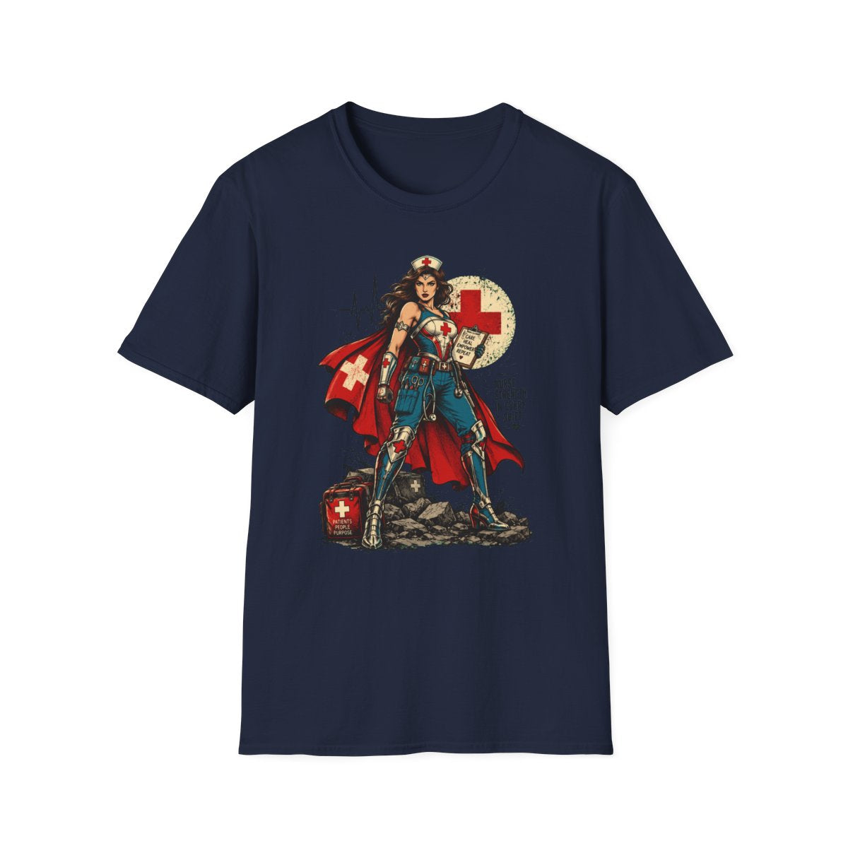 Navy Front Shirt