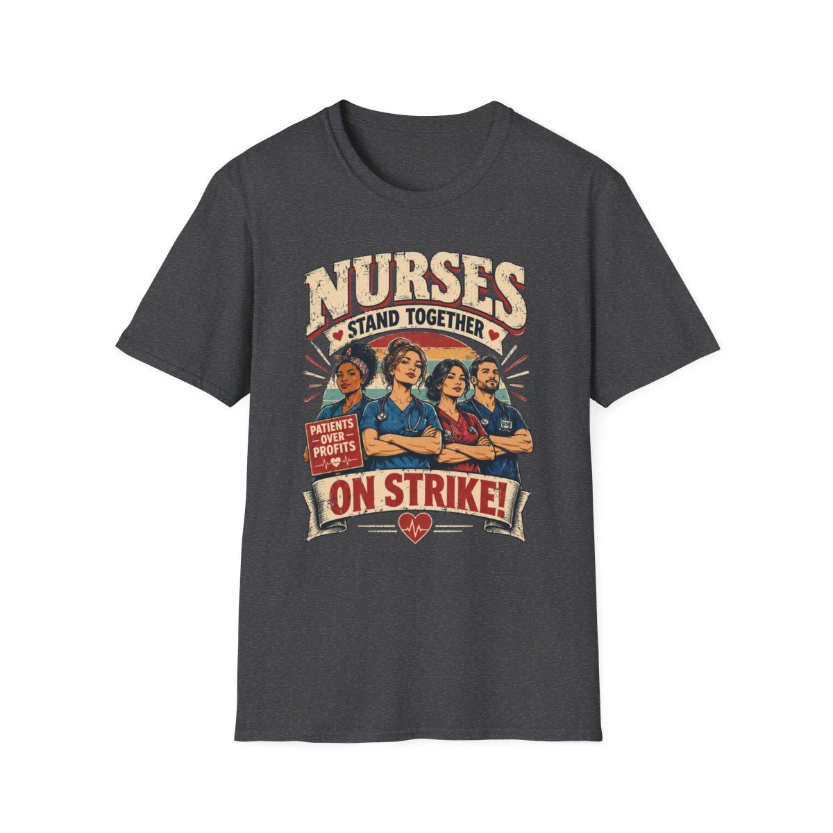Dark Heather Front Shirt