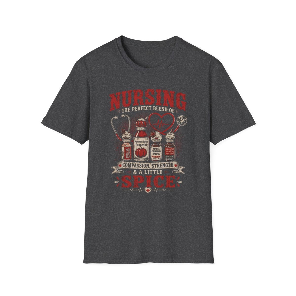 Dark Heather Front Shirt