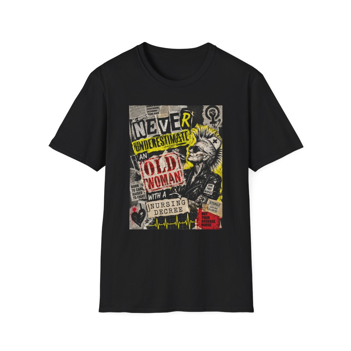 Black Front Shirt