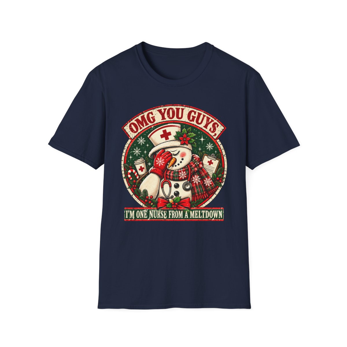Navy Front Shirt