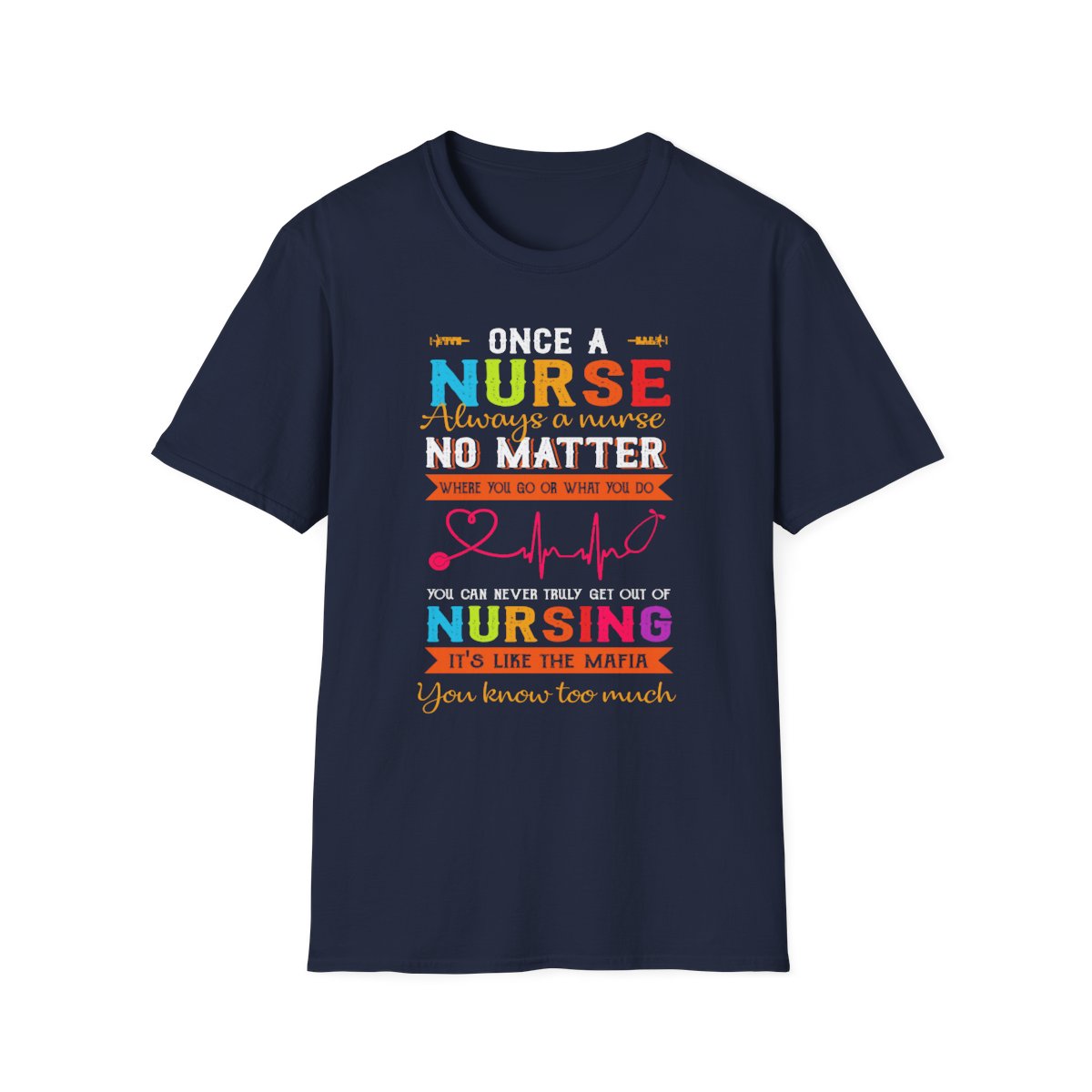 Navy Front Shirt