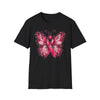 Pink Ribbon Butterfly Shirt - 260926-P-1266