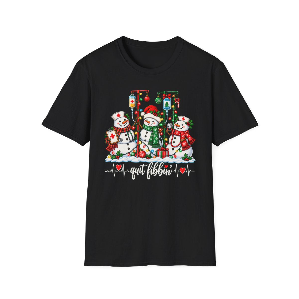 Black Front Shirt
