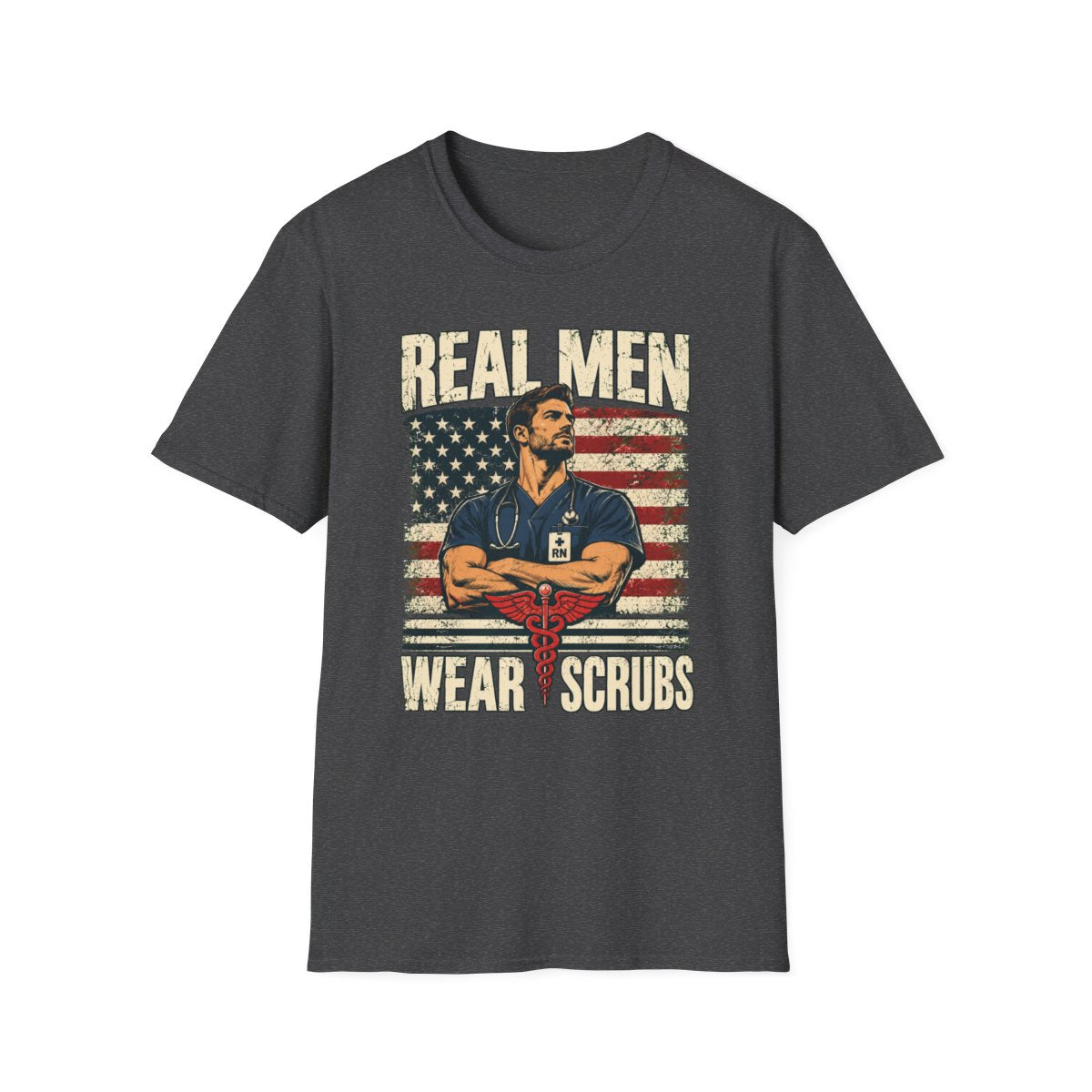 Dark Heather Front Shirt