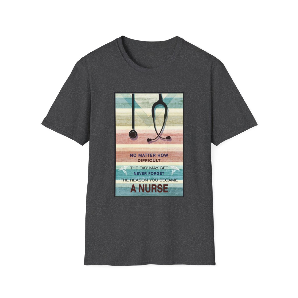 Dark Heather Front Shirt