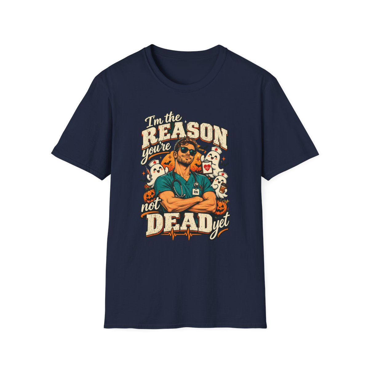 Navy Front Shirt