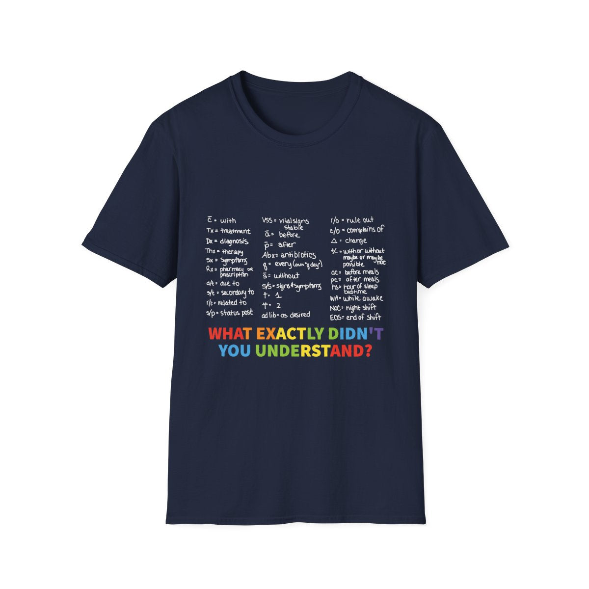 Navy Front Shirt