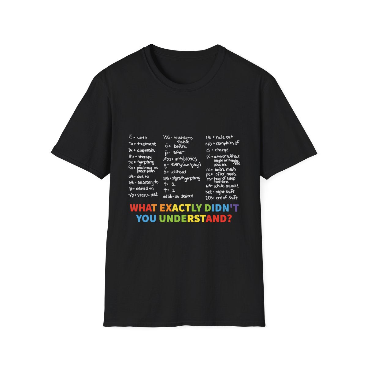 Black Front Shirt