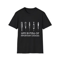 Black Front Shirt