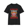 Blood Is Red Nurses Are Jaded Shirt, Funny Nurse Tee