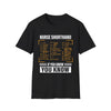 Black Front Shirt