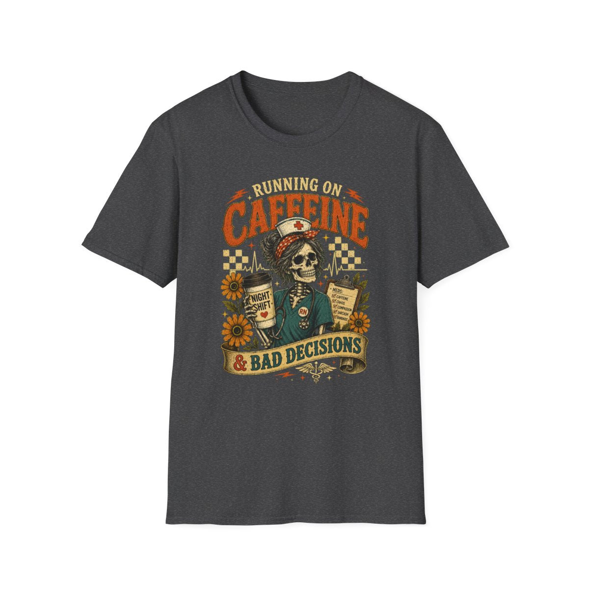 Dark Heather Front Shirt