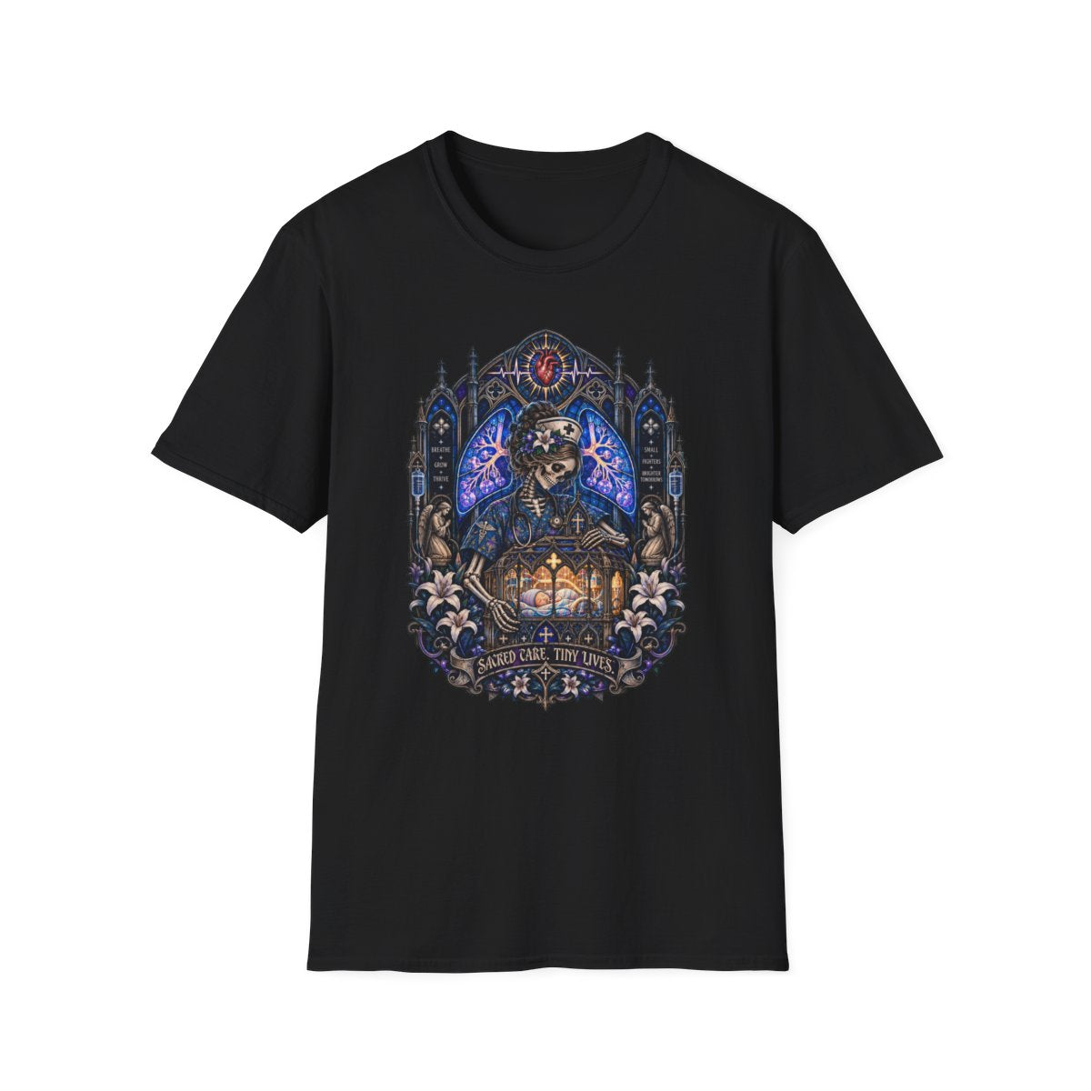 Black Front Shirt