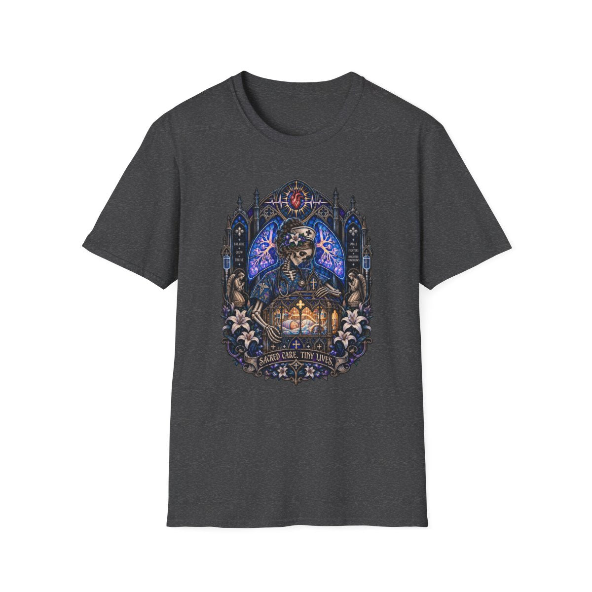 Dark Heather Front Shirt