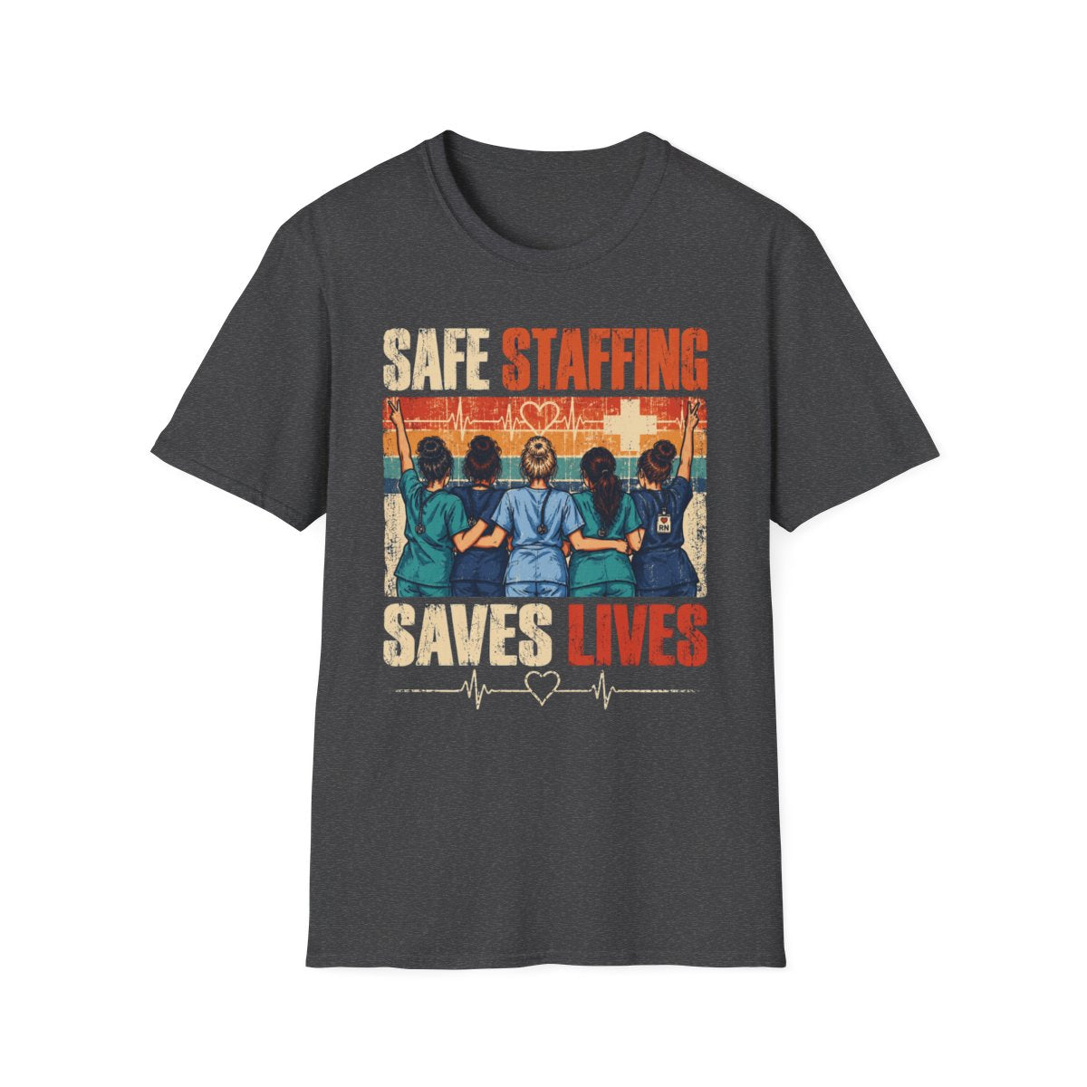 Dark Heather Front Shirt