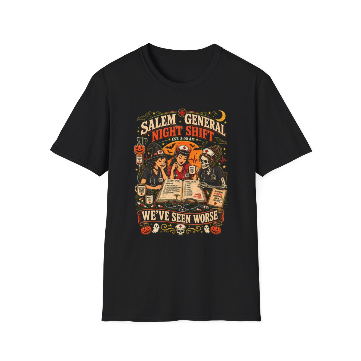 Black Front Shirt