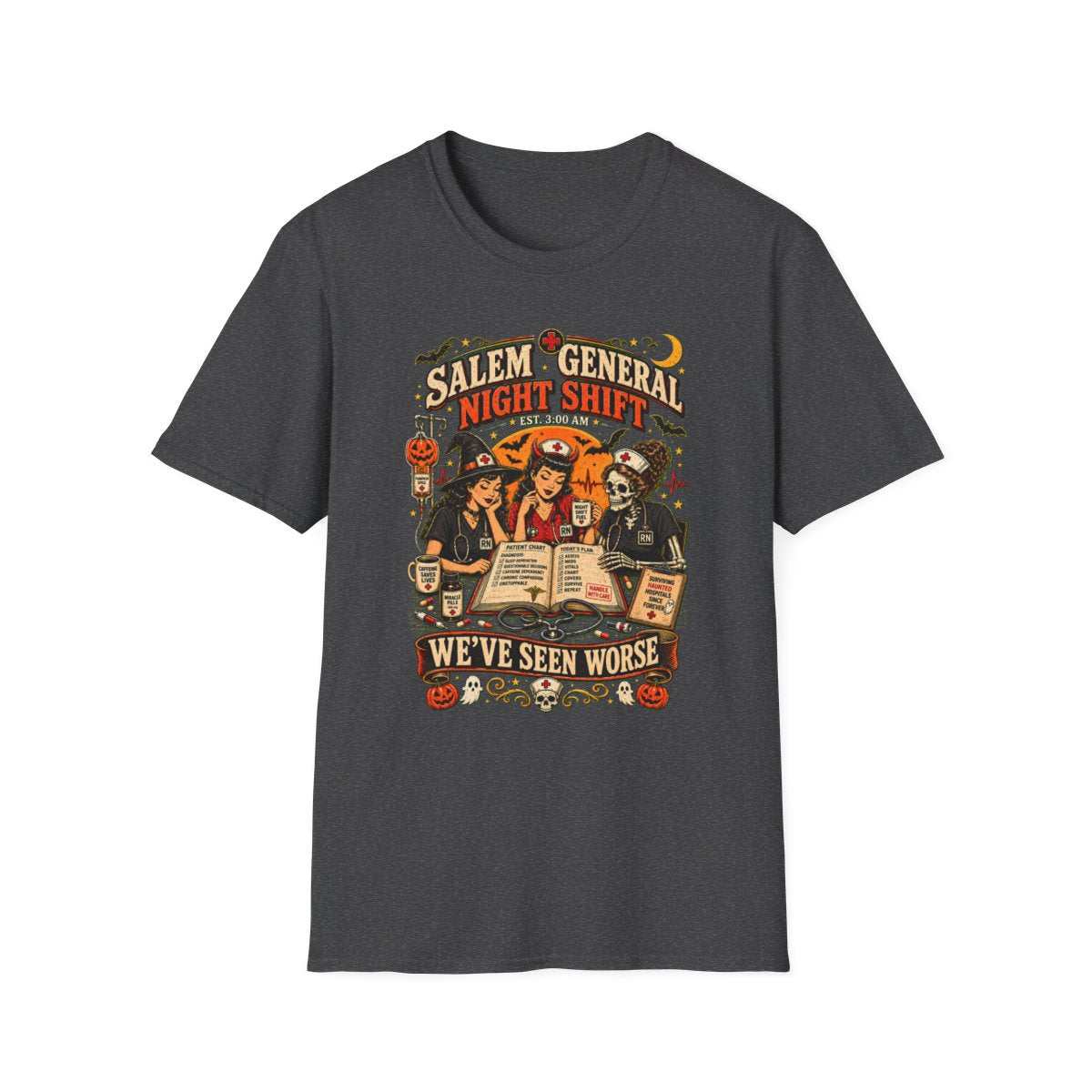 Dark Heather Front Shirt