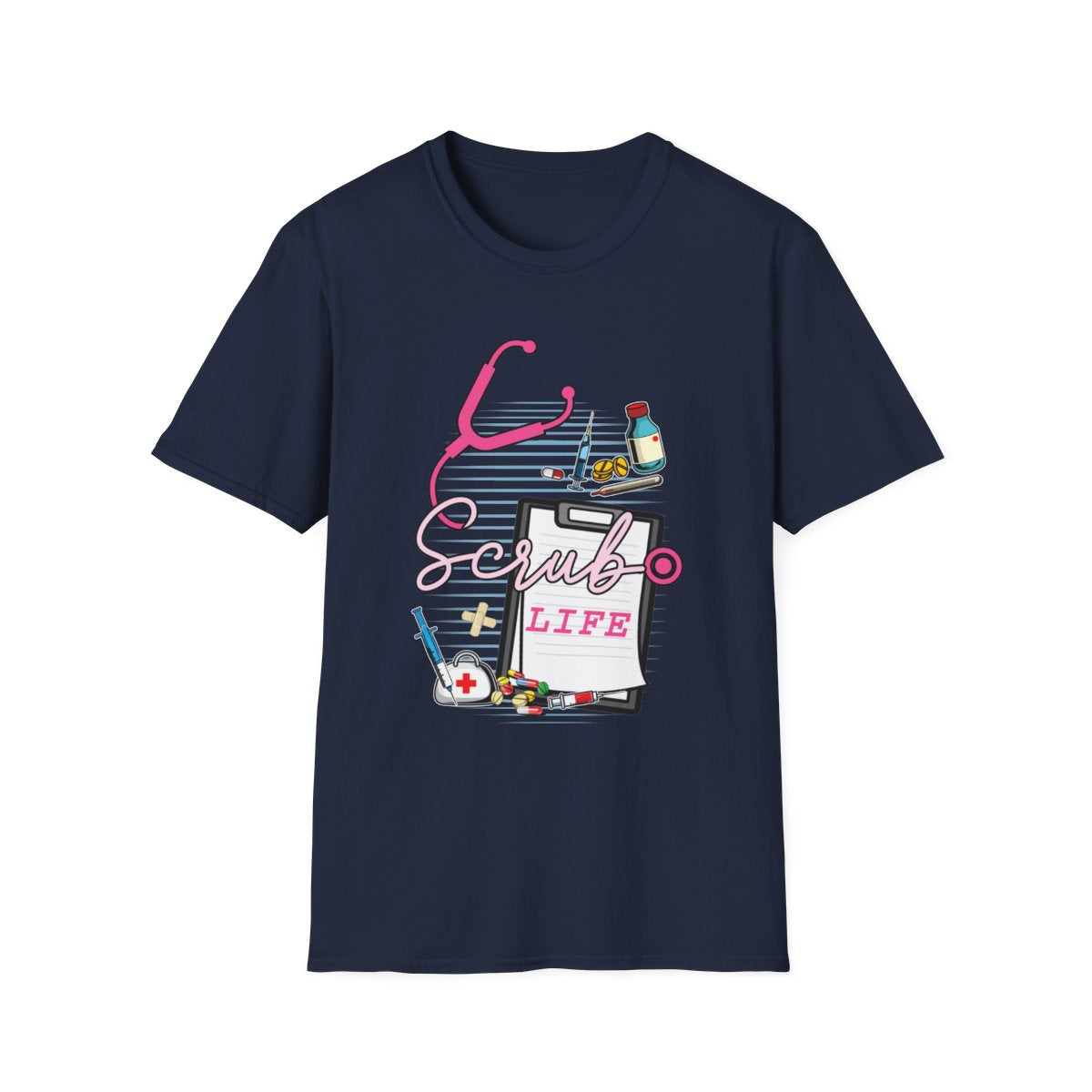 Navy Front Shirt