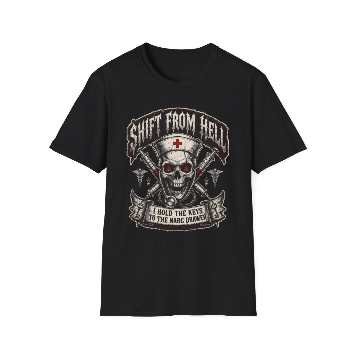 Black Front Shirt