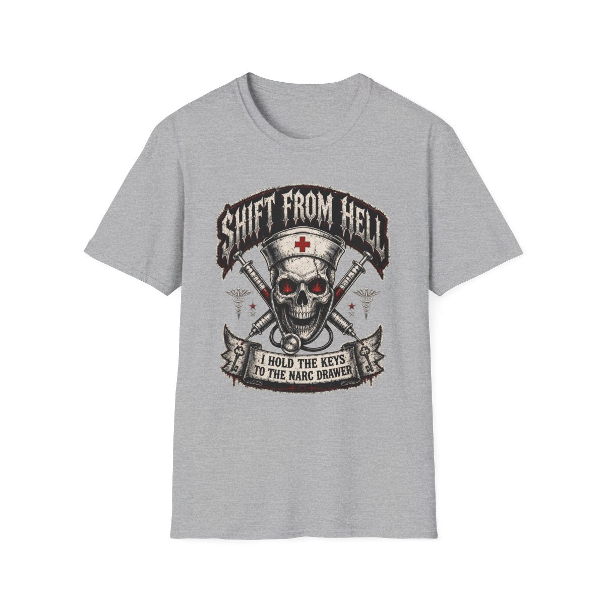 Sport Grey Front Shirt