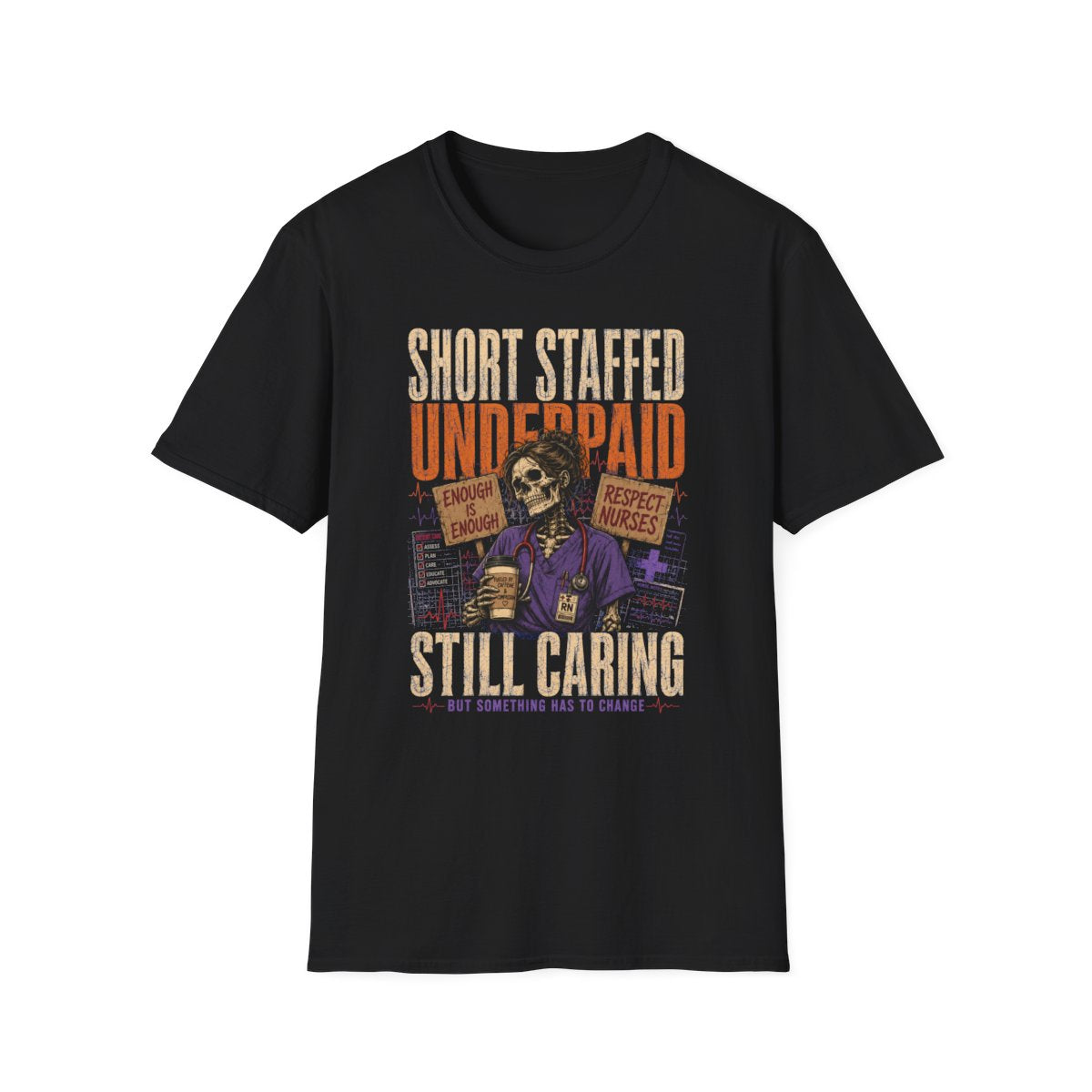 Black Front Shirt