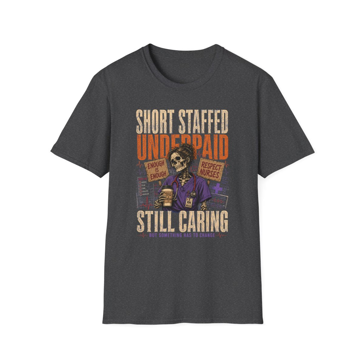 Dark Heather Front Shirt