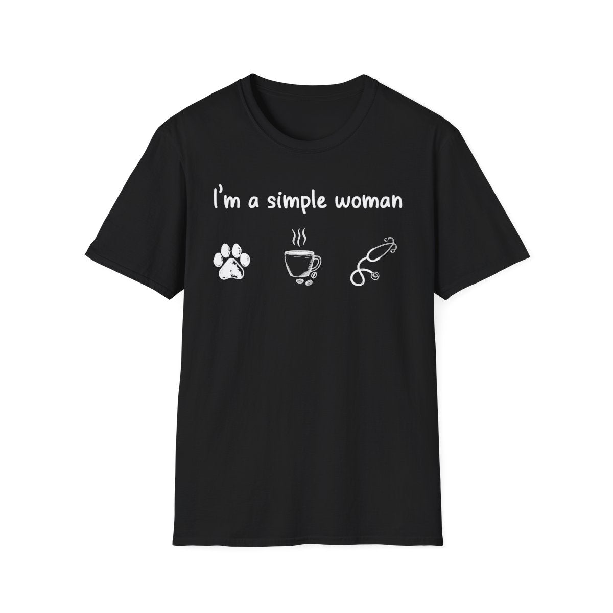 Black Front Shirt