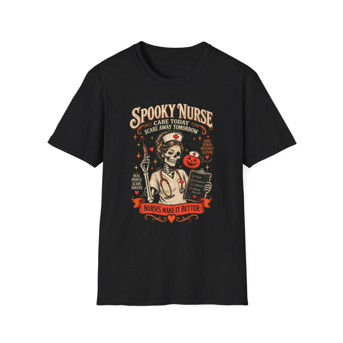 Black Front Shirt