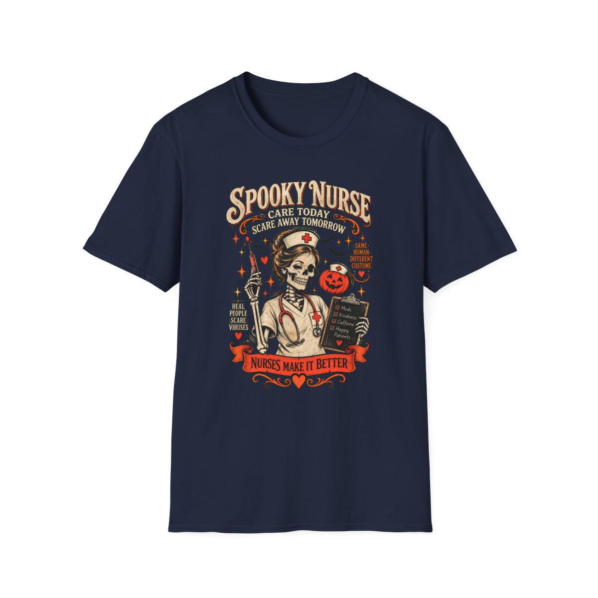 Navy Front Shirt
