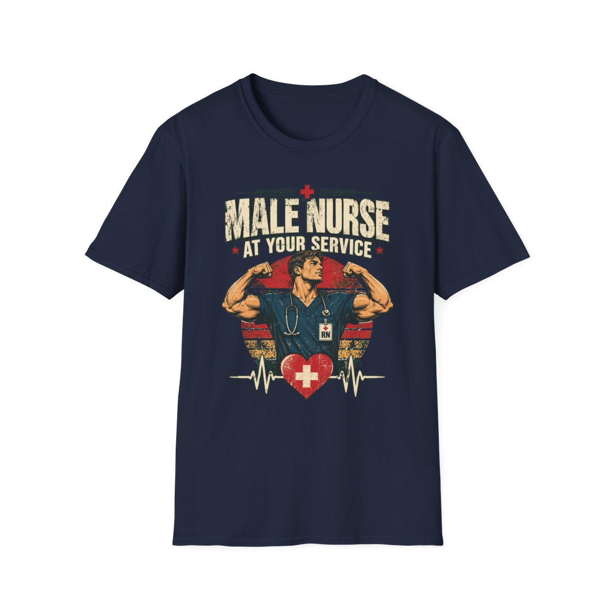 Navy Front Shirt