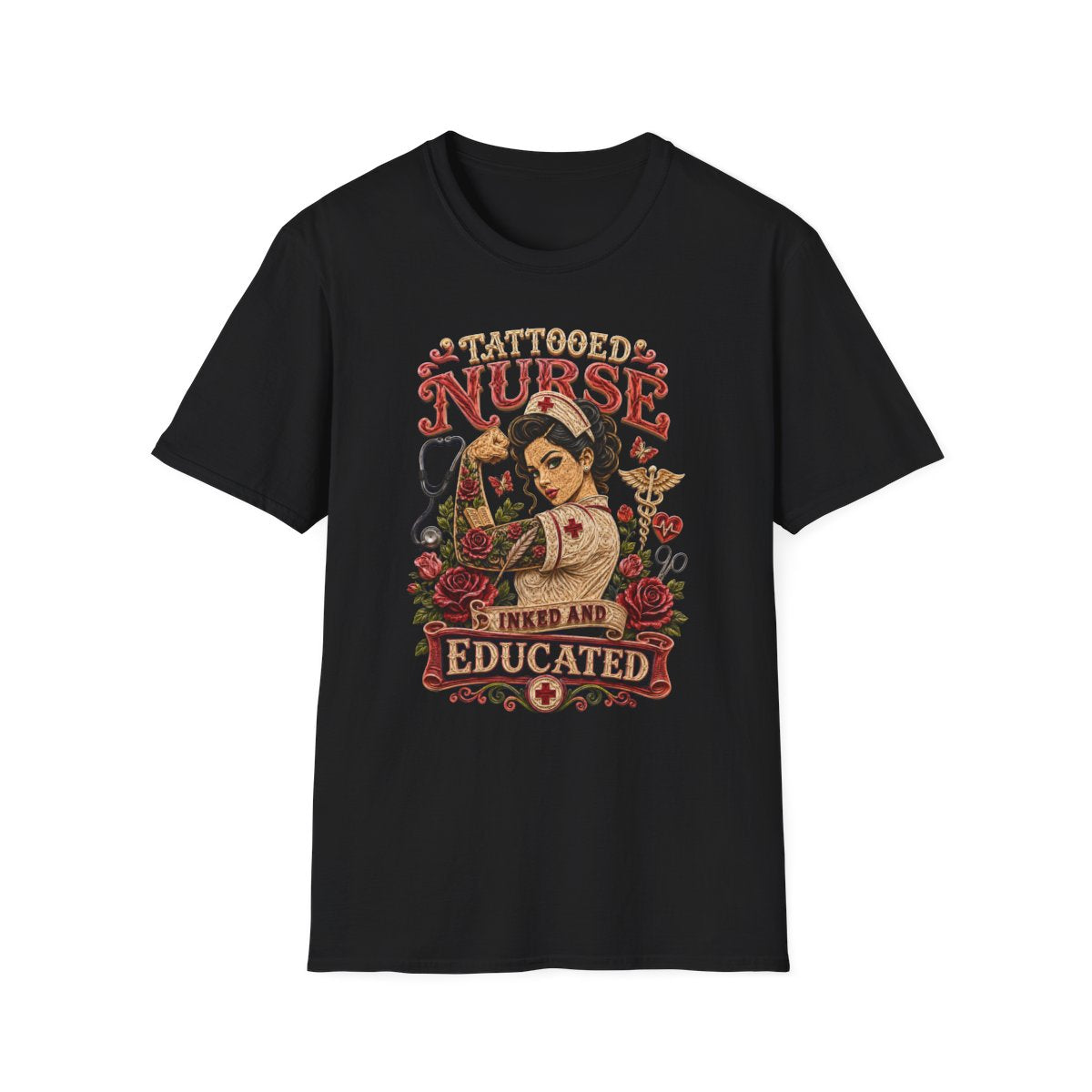 Black Front Shirt