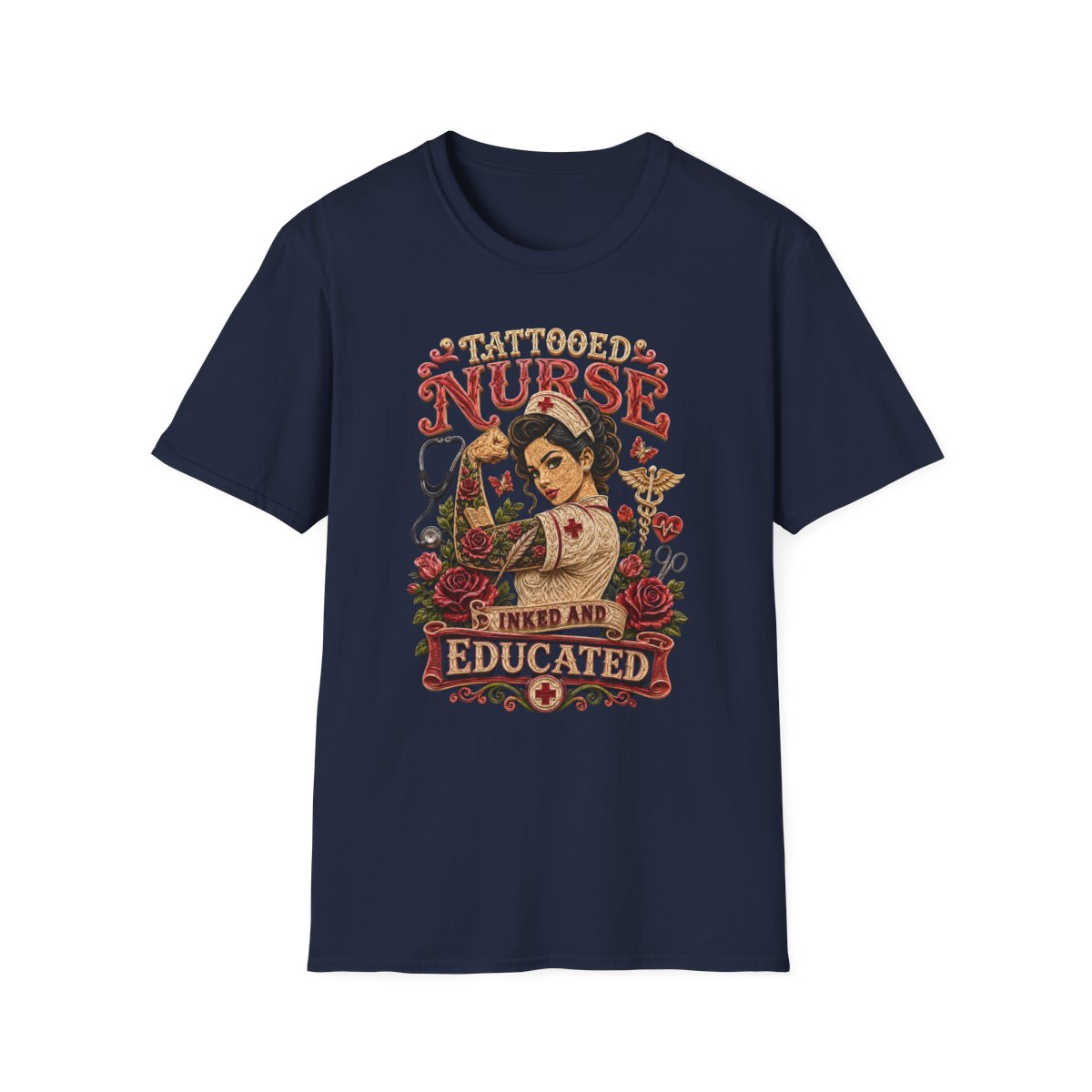 Navy Front Shirt