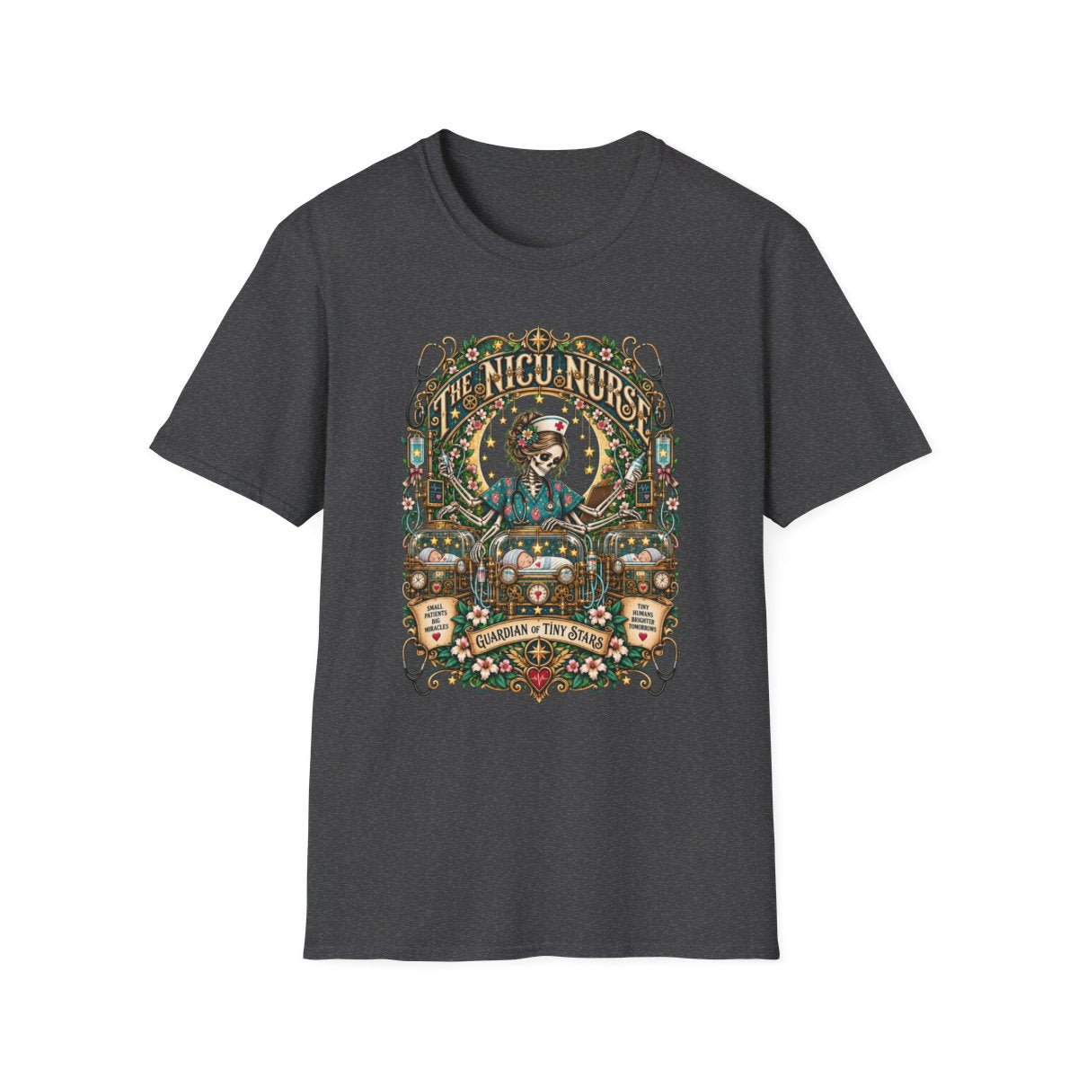 Dark Heather Front Shirt