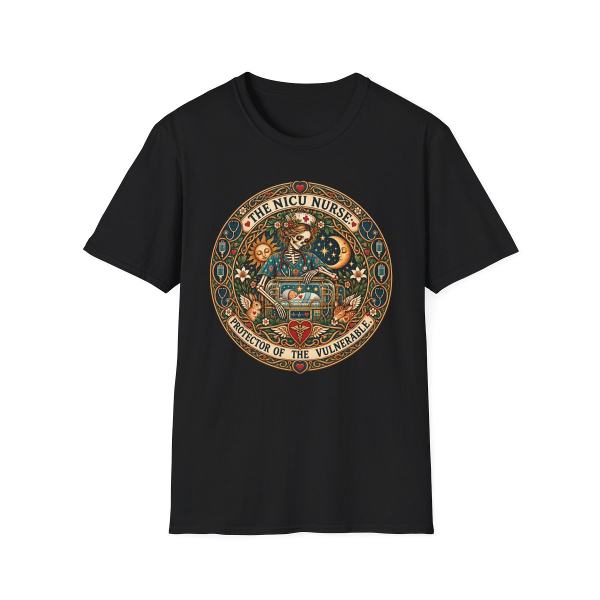 Black Front Shirt