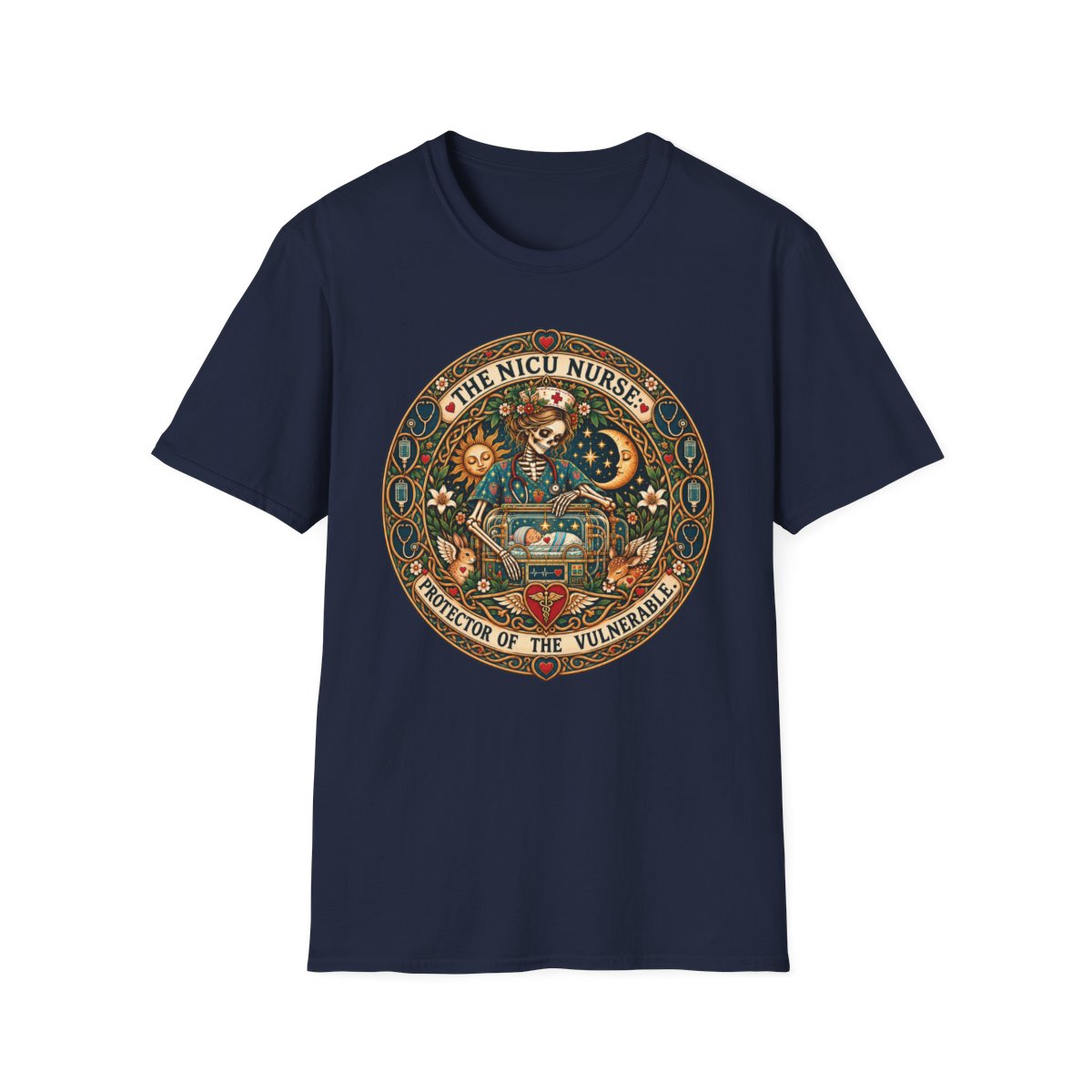 Navy Front Shirt