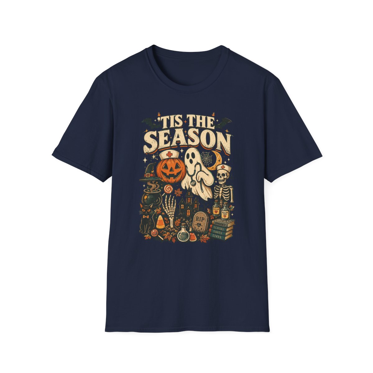Navy Front Shirt