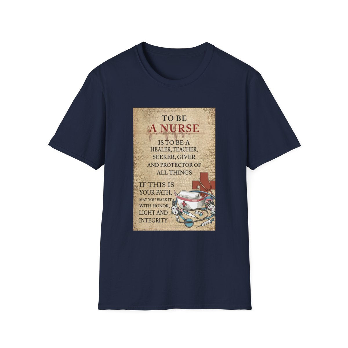 Navy Front Shirt