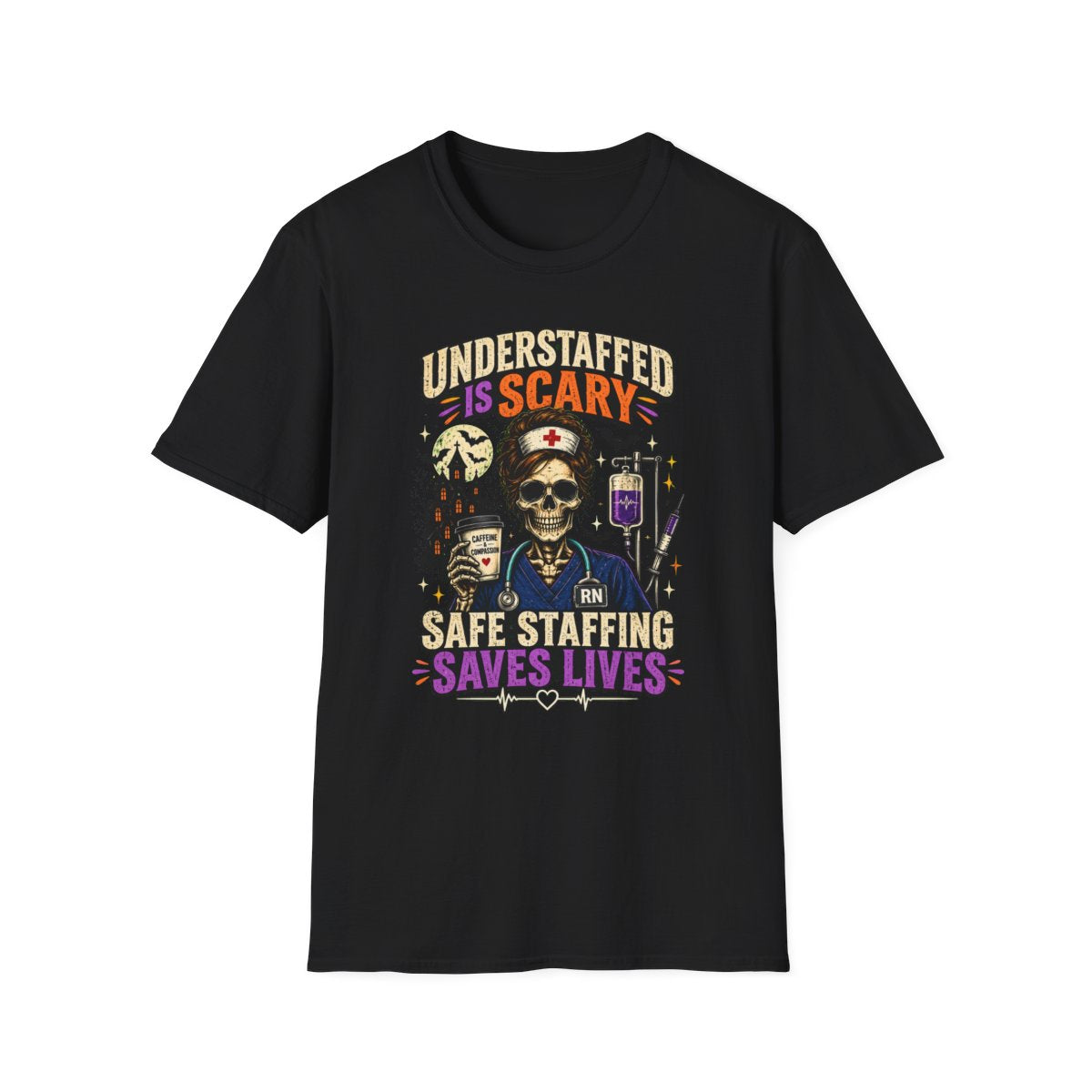Black Front Shirt