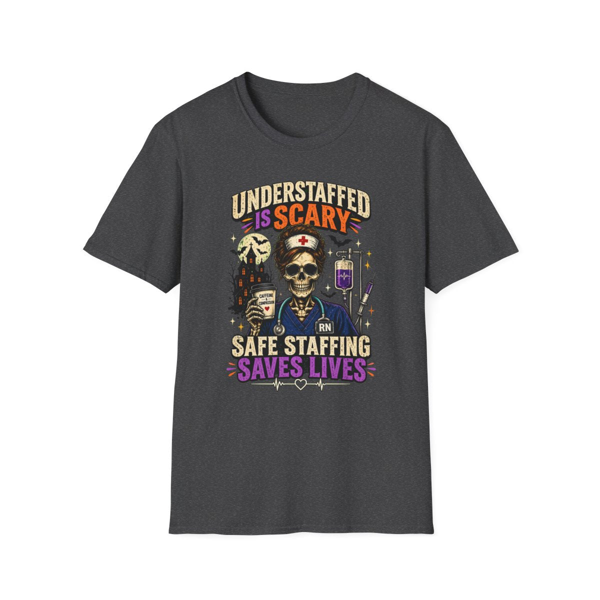 Dark Heather Front Shirt