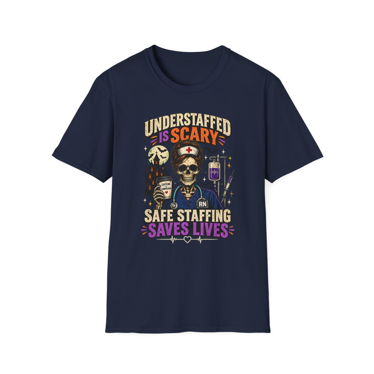 Navy Front Shirt