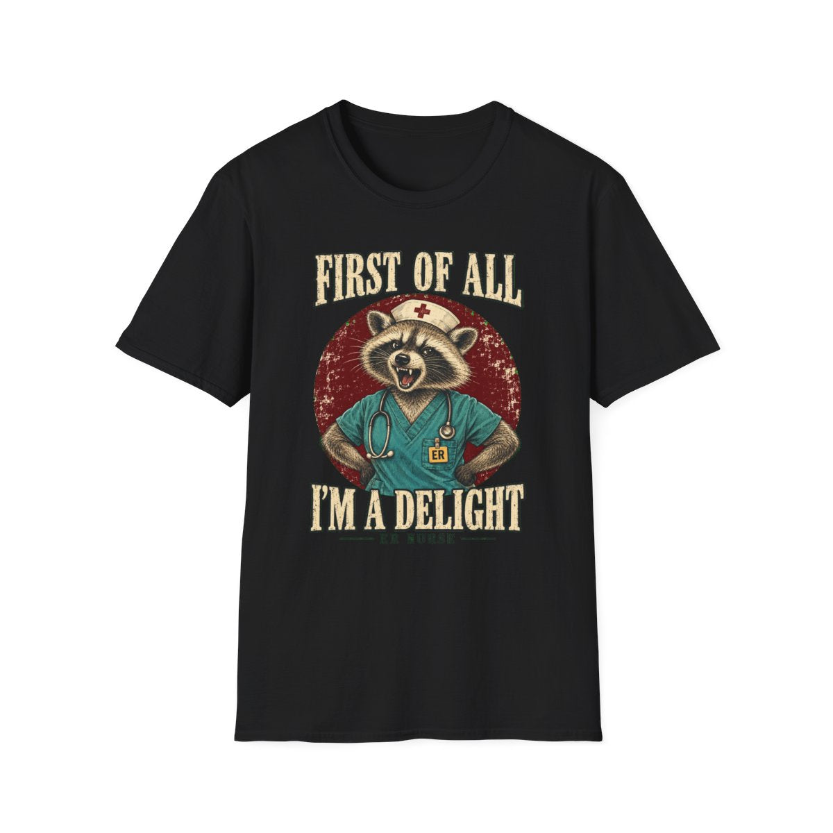 Black Front Shirt
