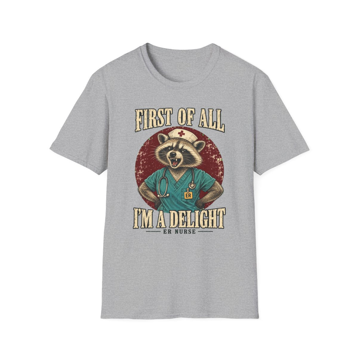 Sport Grey Front Shirt
