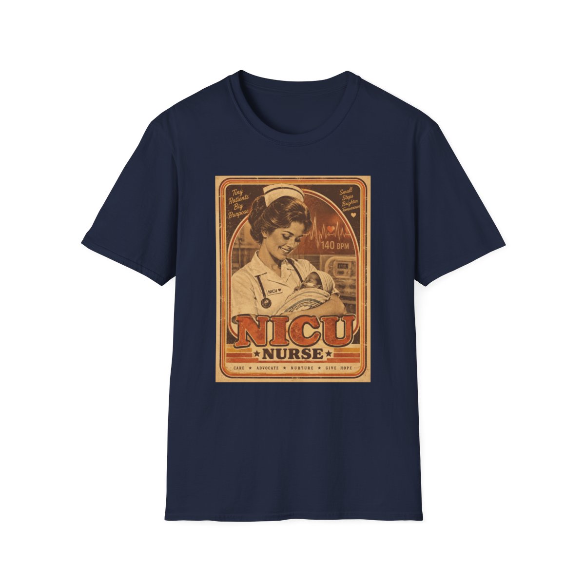 Navy Front Shirt