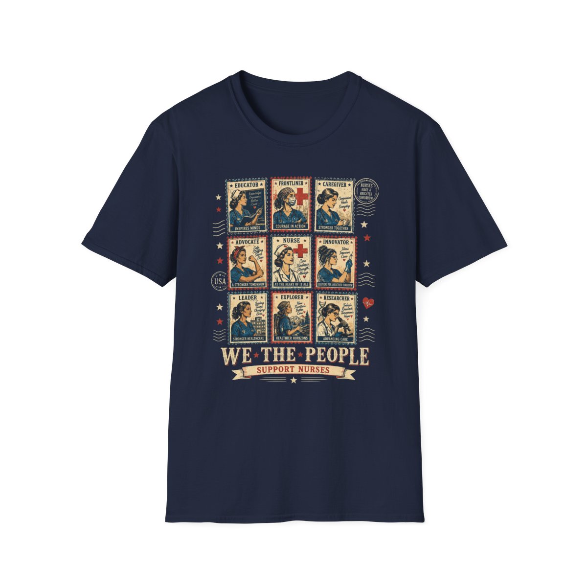 Navy Front Shirt